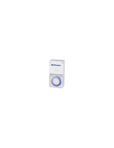 TEMPORIZADOR ORBEGOZO PG 10 POTENCIA MAX 3680W PROGRAMADOR DIARIO INTERVALOS 15 MIN TAPA PROTECTORA IP 44 BLANCO 16277