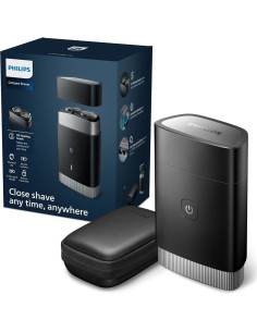 Philips PQ888/06 Afeitadora Compacta de Viaje Recargable, ConfortCut