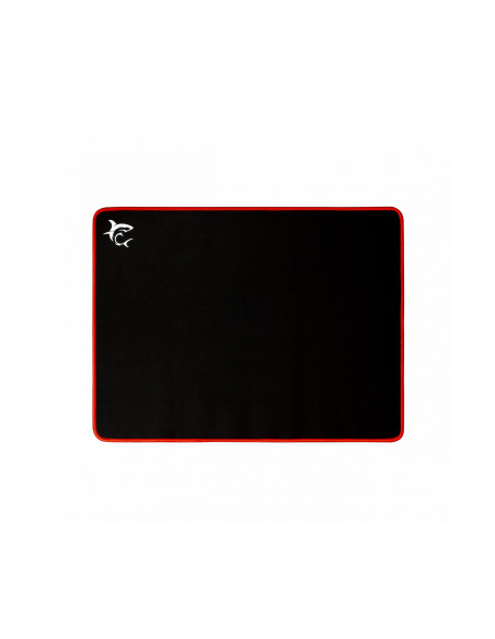 White Shark Red Knight Alfombrilla de ratón para juegos Negro, Rojo, Blanco