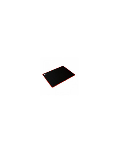 White Shark Red Knight Alfombrilla de ratón para juegos Negro, Rojo, Blanco