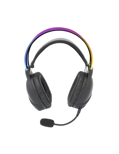 White Shark OX auricular y casco Auriculares Alámbrico Juego Negro