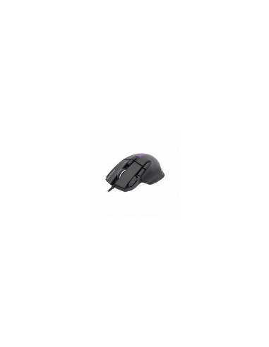 White Shark MARROK Black ratón Oficina mano derecha USB tipo A Óptico 12000 DPI