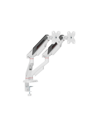 White Shark KHUFU-II soporte para monitor 88,9 cm (35") Escritorio Blanco