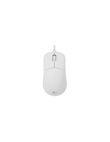 White Shark GRAPHENE-W ratón Universal Ambidextro USB Type-A + PS/2 Óptico 12400 DPI