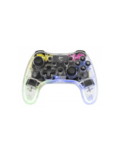 White Shark LEGION Transparente Bluetooth/USB Gamepad Analógico/Digital Android, PC, Playstation 3, iOS, PlayStation 4, Nintendo