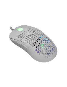 White Shark GALAHAD White ratón Juego Ambidextro USB tipo A Óptico 7200 DPI