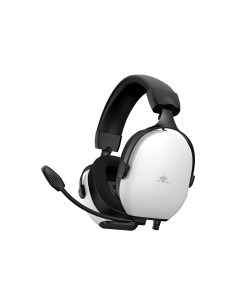 White Shark FOX Auriculares Alámbrico Diadema Juego Blanco, Negro