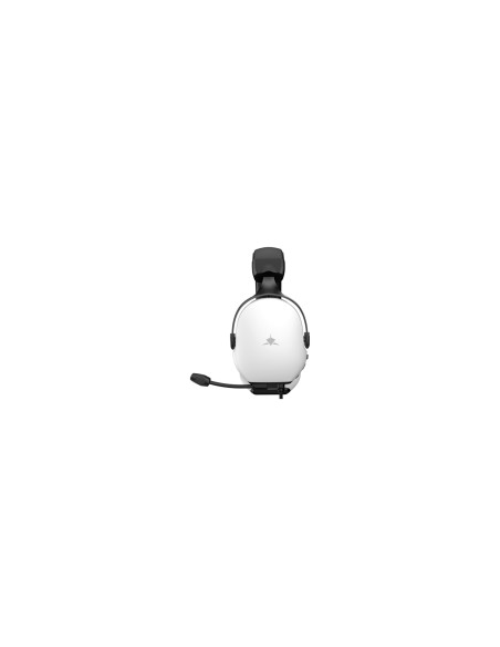 White Shark FOX Auriculares Alámbrico Diadema Juego Blanco, Negro