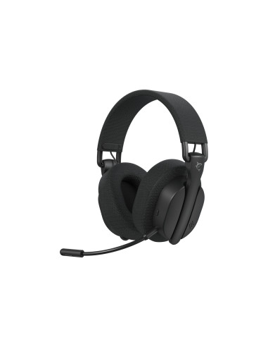 White Shark FIRECREST Auriculares Inalámbrico y alámbrico Diadema Juego USB Tipo C Bluetooth Negro