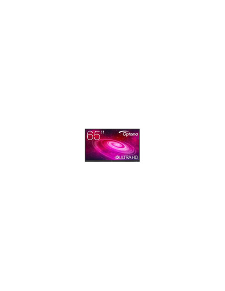 Optoma pizarra blanca interactiva 65" Pantalla táctil Negro HDMI