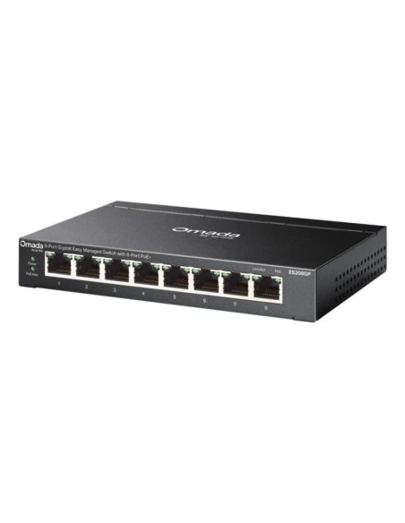 SWITCH TP-LINK ES208GP GIGABIT 5 PUERTOS POE+