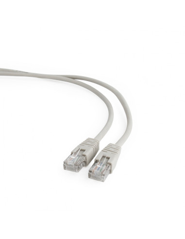 LATIGUILLO GEMBIRD CAT 5E UTP 5 METROS GRIS PP12-5M