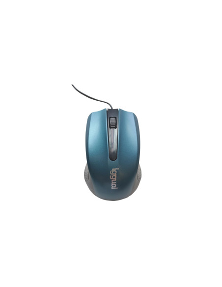 iggual IGG317549 ratón Ambidextro USB tipo A Í“ptico 800 DPI