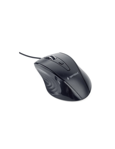 Gembird MUS-4B-02 ratón mano derecha USB Í“ptico 1200 DPI