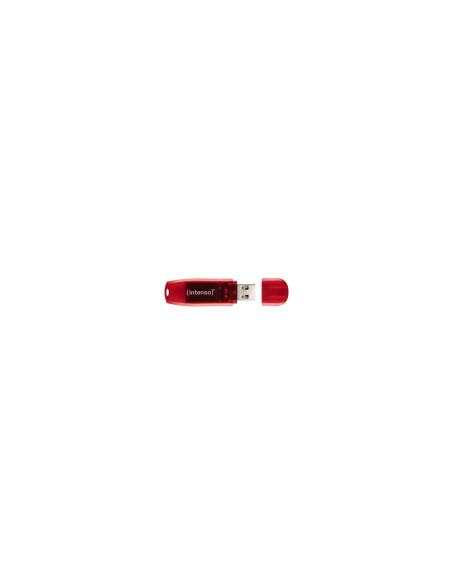 Intenso Rainbow Line unidad flash USB 128 GB USB tipo A 2.0 Rojo, Transparente