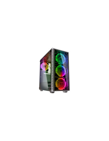 Kolink OBSERVATORY WHITE Midi Tower Negro, Blanco