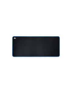 White Shark BLUE KNIGHT XL Alfombrilla de ratón para juegos Negro, Azul, Blanco