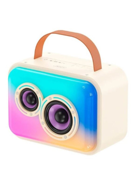 ALTAVOZ KARAOKE RGB 20W CON MICROFONO INALAMBRICO F54