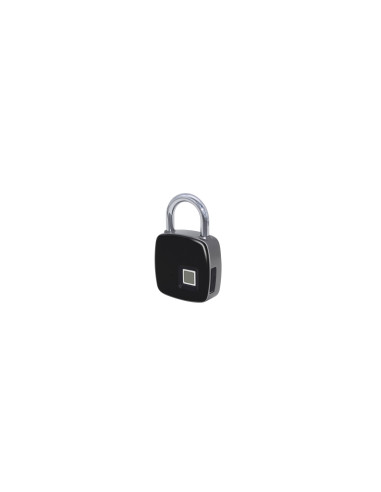 candado con huella dactilar phoenix hasta 10 personas distintas resistente al agua ip65 uso exterior negro PHDIGILOCK