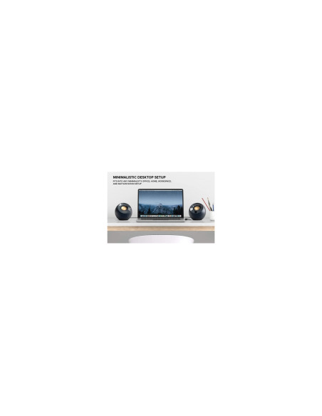 Creative Pebble 2.0 v2 altavoces speakers USB 2.0 pc Mac negro 51MF1695AA000