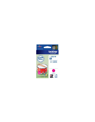 Brother LC-22UM cartucho de tinta Original Alto rendimiento XL Magenta