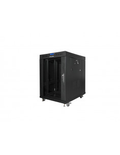 Lanberg FF01-8015-12BL armario rack 15U Rack o bastidor independiente Negro