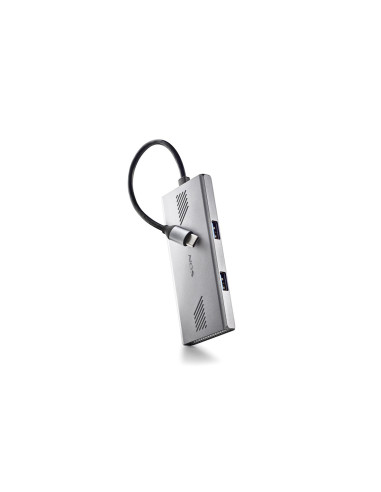 NGS WONDERDUO-C USB Tipo C 5000 Mbit/s Plata