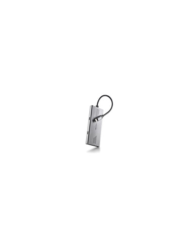 NGS WONDERDUO-C USB Tipo C 5000 Mbit/s Plata