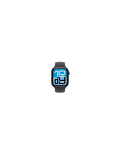Apple Watch SE (3nd generation) OLED 44 mm Digital 368 x 448 Pixeles Pantalla táctil 5G Negro Wifi GPS (satélite) 2