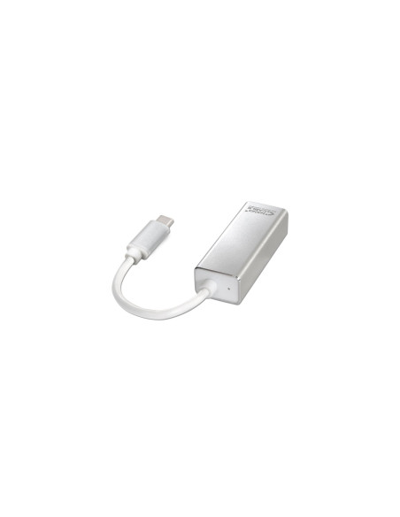 ADAPTADOR CONVERSOR USB C M A ETHERNET GIGABIT 10/100/1000 H 0.20MT