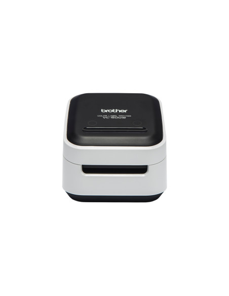 IMPRESORA DE ETIQUETAS A COLOR BROTHER VC500W USB WIFI BLANCO NEGRO