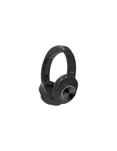 Aiwa HST-220BT auricular y casco Auriculares Inalámbrico y alámbrico Diadema Música USB Tipo C Bluetooth Negro