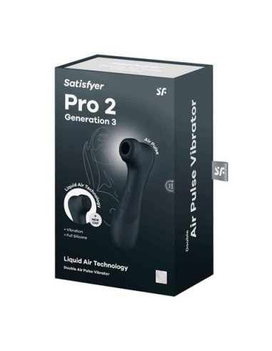 SATISFYER PRO 2 GEN 3 LIQUID AIR NEGRO SATISFYER
