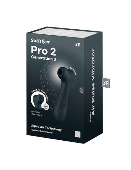 SATISFYER PRO 2 GEN 3 LIQUID AIR NEGRO SATISFYER