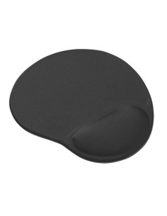 ALFOMBRILLA CON REPOSAMUÑECAS GEL NEGRO CROMAD