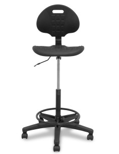 TABURETE PATERNA POLIURETANO NEGRO T31 2