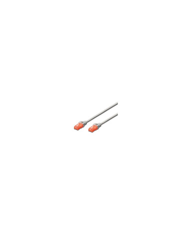 Ewent EW-6U-100 Latiguillon de red rj45 Cat6 U/UTP 10m gris