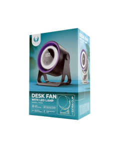 VENTILADOR DE ESCRITORIO CON LAMPARA 1800MAH + SOPORTE ADICIONAL FOREVER