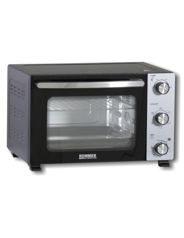 Rommer H28TL Horno C/Grill 1500w Negro/ Inox