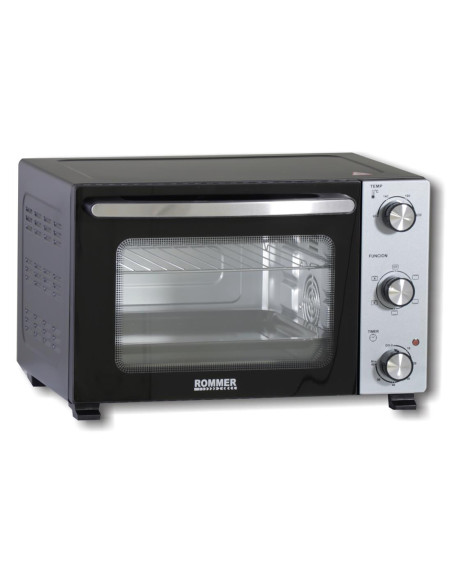 Rommer H28TL Horno C/Grill 1500w Negro/ Inox