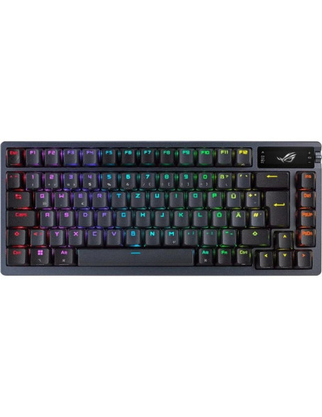 TECLADO ASUS ROG GAMING AZOTH MECANICO RGB WIRELESS BLACK