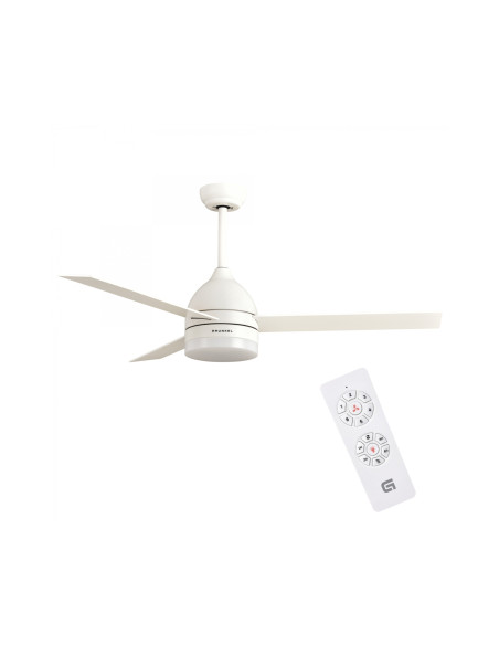 Grunkel SKYECO-42 ventilador Blanco, Madera