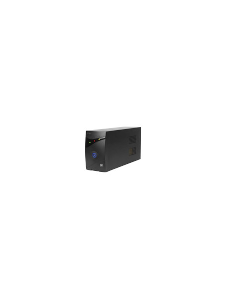SAI LINEA INTERACTIVA WOXTER UPS 800 VA 480W 2XSCHUKO DISPLAY LED FUNCION AVR CARCASA METALICA NEGRA PE26-063