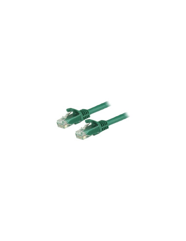 StarTech.com Cable de 0,5m Verde de Red Gigabit Cat6 Ethernet RJ45