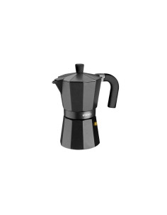 CAFETERA MONIX VITRO NOIR CAPACIDAD 12 TAZAS ALUMINIO CON RECUBRIMIENTO ANTIADHERENTE MANGO ERGONÍ“MICO NEGRO MATE M640012