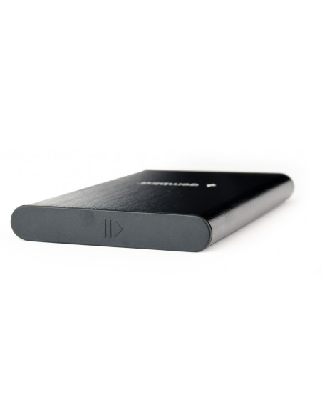 Gembird EE2-U3S-6 Caja 2.5 para disco duro externo ssd usb 3.2 gen 1 tipo-c negro