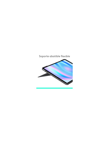 Logitech Combo Touch, Funda con Teclado, iPad Air 13 Pulgadas
