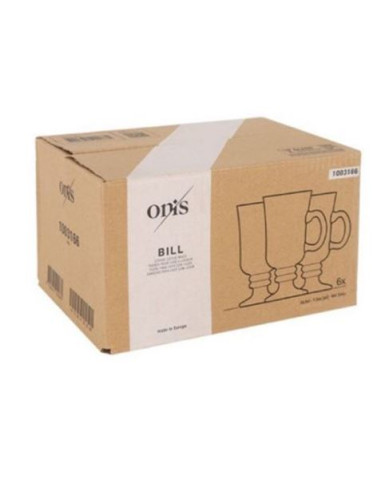 SET 6 TAZAS CAFE 225ML BILL ONIS