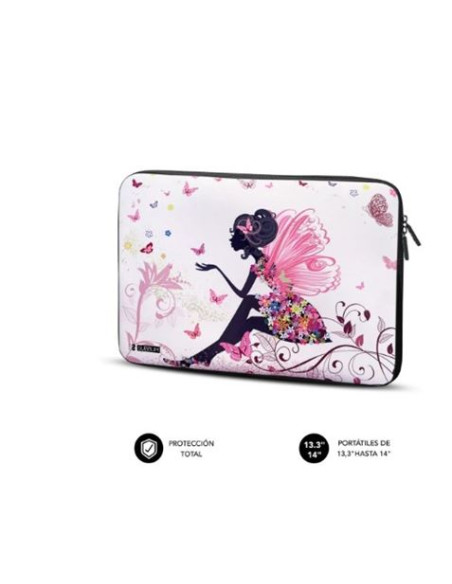 FUNDA DE NEOPRENO PARA PORTATIL DE 13.3\"-14\" TRENDY SUBBLIM