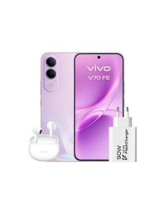 VIVO V70 FE 5G 8GB RAM 256GB ROM PURPURA SMARTPHONE INCLUYE CARGADOR Y AURICULARES VIVO BUDS AIR 3